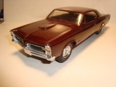 MPC 1966 Pontiac GTO 2 DRHT Dealer Promo Model Car