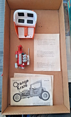 Orange Krate Hot Rod Kit Lindberg 1977 Big 1/8 Scale *JUNKYARD PARTS SALE*