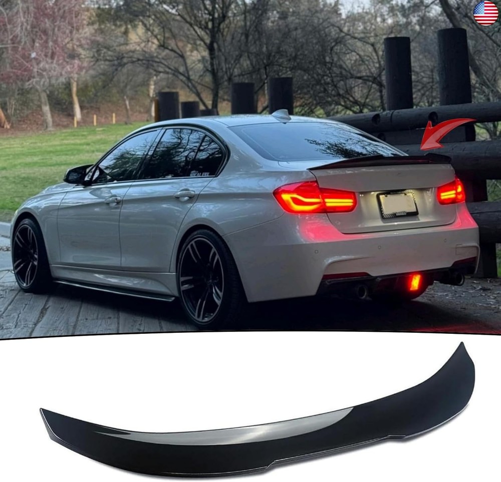 Rear Trunk Spoiler Wing Fit for BMW F30 F80 M3 2012-2018 3 Series 320i/ 328d/