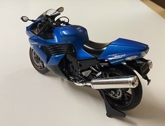 BUILT – Tamiya 1/12 Kawasaki ZZR1400 / ZX-14