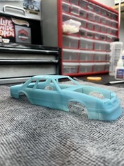 1985 fox body drag body Resin printed BODY, HOOD, and SPOILER!