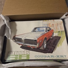AMT 1968 Mercury Cougar XR7. SEALED RARE side opening box. #5328