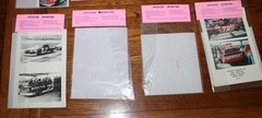 9ct Lot Blue Ridge Waterside Decals ORRC 1/24 and 1/25 Scale NASCAR Racing NOS