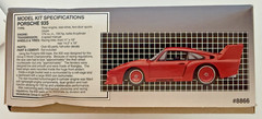 Vintage 1991 AMT ERTL Porsche 935 1:24 Scale #8866 Model Kit PARTS STILL SEALED