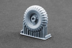 Alvis FV622 Stalwart Mk.2 Ordinary Wheel set for Airfix 1/35 ScaleX WM 35026