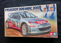 Tamiya Peugeot 206 WRC 2002 Winner Version Model #24262 (FREE SHIPPING)