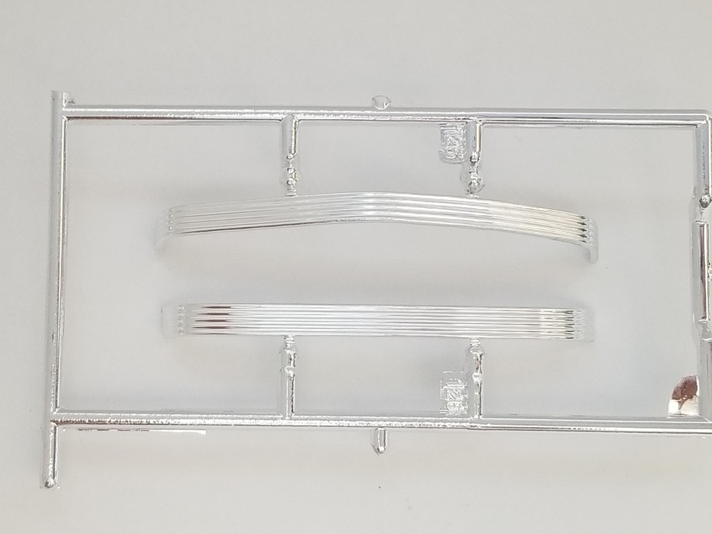1949 Mercury Custom RIBBED BUMPERS for Revell 1:25 Model Kit 49