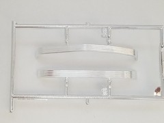 1949 Mercury Custom RIBBED BUMPERS for Revell 1:25 Model Kit 49