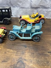 Vintage Model Car Lot Parts Pieces Gowland Revell Hubley Pyro Old Timers
