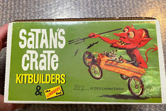 Vintage Satan’s Crate Kitbuilders Lindberg (Limited Edition 807/2500!)