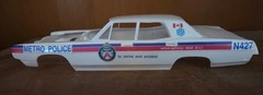 1:25 VINTAGE TORONTO POLICE CAR DECAL