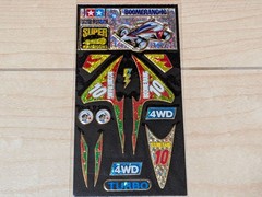 TAMIYA Mini 4WD Boomerang 10 Irifune GU Sticker Sealed Original Unopened