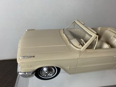 1963 Ford Galaxie 500XL Convertible Original Dealer Promo Model Car