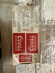 Vintage amt COORS Fruehauf 40′ REEFER 1/25 Scale Kit Featuring 5203