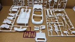 1998 CORVETTE ROADSTER 1/25 Scale REVELL Monogram Model Kit PARTS MISSING