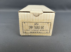 Ertl 1989 Ford Taurus SHO Dealer Promo Car Light Titanium Metallic w/Box #6054