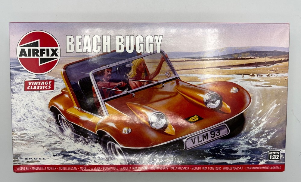 Airfix, Vintage Classics, Beach Buggy, 1/32 scale, Open Box.