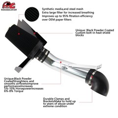 Bagaraatan 4 Cold Air Intake System Heat Shield For 1999-2006 Chevy/Gmc V8 4.8L