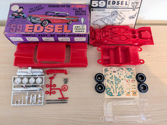 ULTRA RARE! ORIGINAL VINTAGE AMT 1959 EDSEL CORSAIR JR KIT *COMPLETE *L@@K!