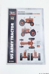 Thunder Model TM35001 1/35 U S Army Tractor Case Model kit new in box