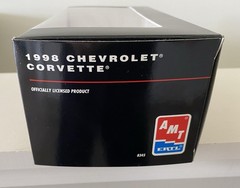 1998 Chevrolet Corvette Convertible Dealer Promo Model Car Red/Tan New In Box