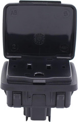 Center Console Rear Accessory Power Outlet Socket Plug 110V 150W | for Ford Expl