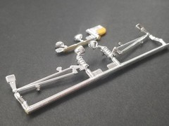 RADIUS RODS / HEADLIGHTS / SPRINGS for Beer Wagon Monogram Revell 1:24 Model Kit