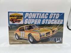 MPC 1970 PONTIAC G.T.O. SUPER STOCKER RACE CAR 1/25 SCALE NIB
