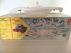 SUPER RARE! ORIGINAL SMP AMT 1960 CHEVY CORVETTE CONVERTIBLE Model Kit GORGEOUS!