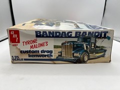 Vintage 1979 AMT Tyrone Malone’s Bandag Bandit Drag Kenworth 1/25 Model Kit 5007