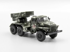 ICM 72707 – BM-21 ‘Grad’, MLRS of The Armed Forces of Ukraine – Scale 1:72