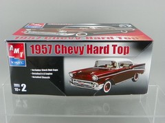 AMT 2002 Ertl Classic 1:25 Street Custom 1957 Chevy Hard Top Model Car Kit NEW