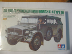 TAMIYA 1/35 SCALE–GERMAN HORCH 4×4 TYPE 1A–FACTORY SEALED–FREE SHIPPING