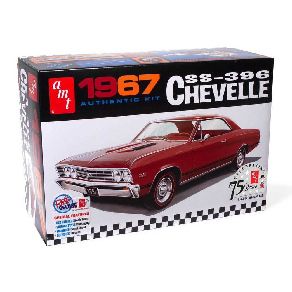 AMT 1967 Chevrolet Chevelle SS396 1/25 AMT1388 Plastics Car/Truck 1/24-1/25