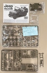 Tamiya Jeep Willys MB 1/4-ton 4×4 Truck 1:35 Plastic Model Kit 35219