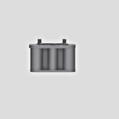 1/24 1/25 3D Resin Optima Battery Scale Model Kit Parts