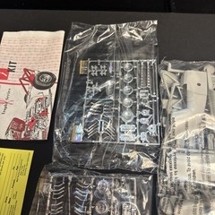 Amt/Ertl Blueprinter Fiat Double Dragster 1:25 Model Kit Old Stock Sealed Parts