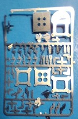 METAL ETCH ENGINE DETAILS – 66 NOVA SS PRO STREET – MODEL CAR KIT PARTS LOT