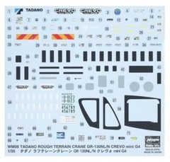 Hasegawa 66008 (WM08) 1/35 Tadano Rough Terrain Crane GR-130NL – Ship from USA