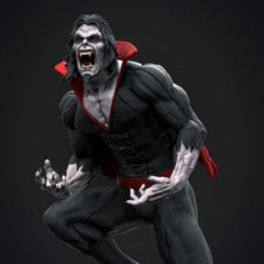 1/24 Scale Resin Figure Model Kit The Vampire Unassembled, Unpainted Model Kit