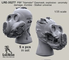 Live Resin 35277 1/35 PBF “Hamster” Gasmask, Anomaly – Explosive Damage