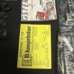Amt/Ertl Blueprinter Fiat Double Dragster 1:25 Model Kit Old Stock Sealed Parts