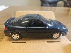 ERTL AMT 92 CHEVROLET GEO STORM GSI Dealer Promo Model 1:25 BENNINGTON BLUE 6155
