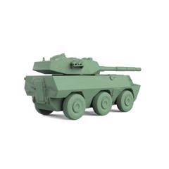 SSMODEL SS200971 1/200 Military Model Kit China PTL-02 Wheeled Assault Gun