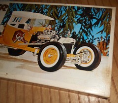 Lindberg “TIGER T” 1/8 Scale Motorized Model Empty Box ONLY, NO MODEL KIT PARTS