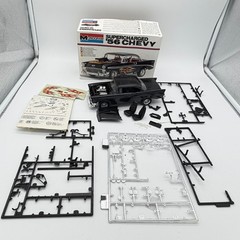Monogram Supercharged ’56 Chevy 1:24 Scale Model Kit 2255 Partially Assembled