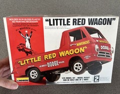 Lindberg Little Red Wagon Dodge Model Car Kit #72158 Factory Sealed 1:25 Scale