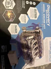 Discovery #MINDBLOWN Model Engine Building Kit, DIY 4-Cylinder Combustion Engine