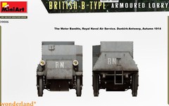 MINIART 39006 1/35 SCALE British B-Type Armoured Lorry Model Kit
