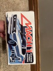 MPC 1973 Ford Mustang MACH 1 Street Machine 1/25 scale model kit molded in white